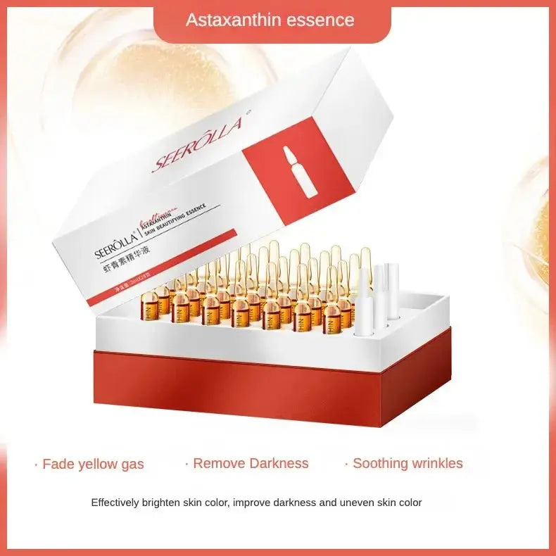 Hyaluronic Acid Peptide Whitening Serum Remove Dark Spots Melanin Brighten Shrink Pores  Moisturizing Fade Fine Lines High Class Cosmetics
