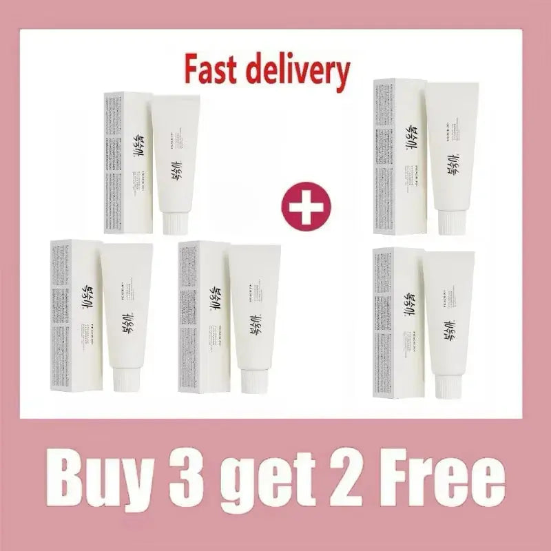 Korean Rice Extract Cream Spf50+ Hydrate Moisturizing Improve Dullness Even Out Brighten Skin Tone Last Light-feeling Concealer High Class Cosmetics