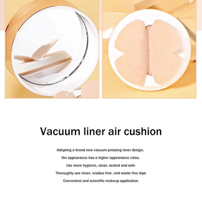 Air Cushion BB Cream Moisturizing Foundation Concealer Whitening Oil-control Waterproof Butterfly Powder Puff  Makeup Cosmetics High Class Cosmetics