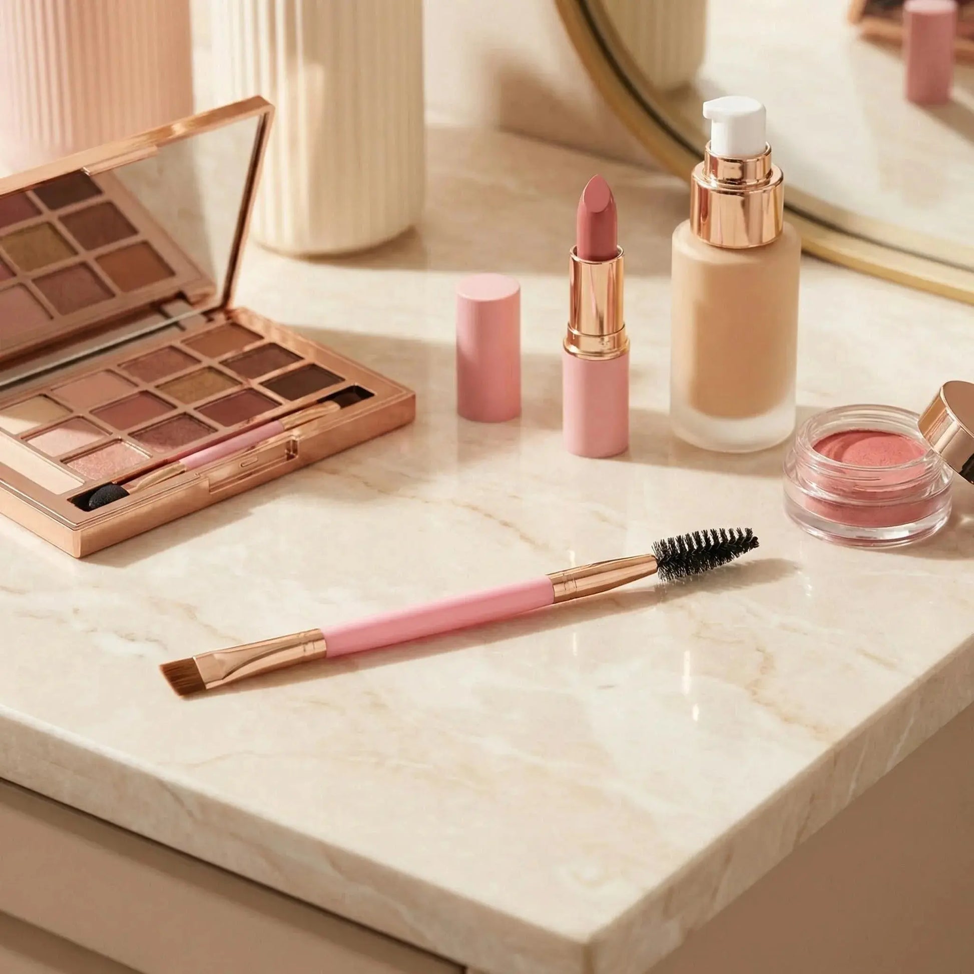 Image-Showcased Makeup Brushes for Creating Trendy And Popular Beauty Tools Set High Class Cosmetics