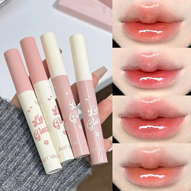 ART VALUE Makeup Set Include 4 Lip Glaze,1 Pressed Powder,1 Blush,1 Eyeliner,1 Eyebrow Pencil,1 Mascara With Necklce Cosmetics High Class Cosmetics