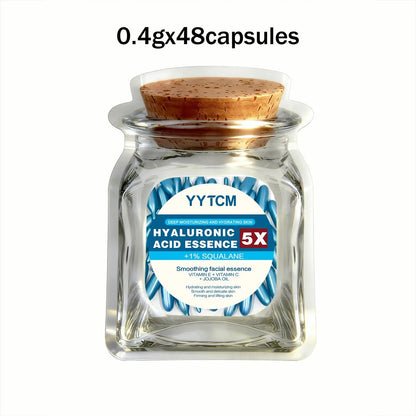 Hyaluronic acid deep moisturizing capsule essence, deep moisturizing and brightening skin essence (0.4gx30 capsules)/bag -1 bag High Class Cosmetics