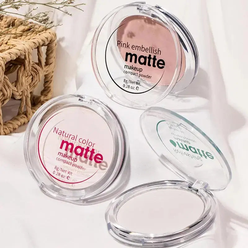Make Up Face Powder Pressed Powder Brighten Oil-control Nude Makeup Pressed Powder Foundation Makeup Base Cosmetics High Class Cosmetics