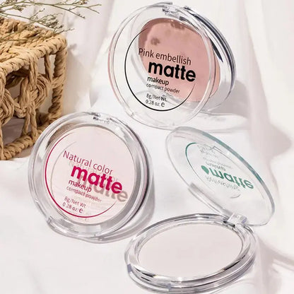 Make Up Face Powder Pressed Powder Brighten Oil-control Nude Makeup Pressed Powder Foundation Makeup Base Cosmetics High Class Cosmetics