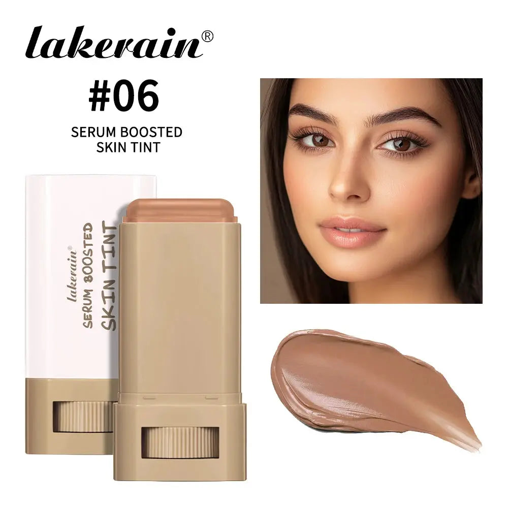 Skin Tint Stick Waterproof Nourishing Solid Tinted Serum Foundation Skin Tint Balm Face Tinted Face Contour Stick Makeup High Class Cosmetics