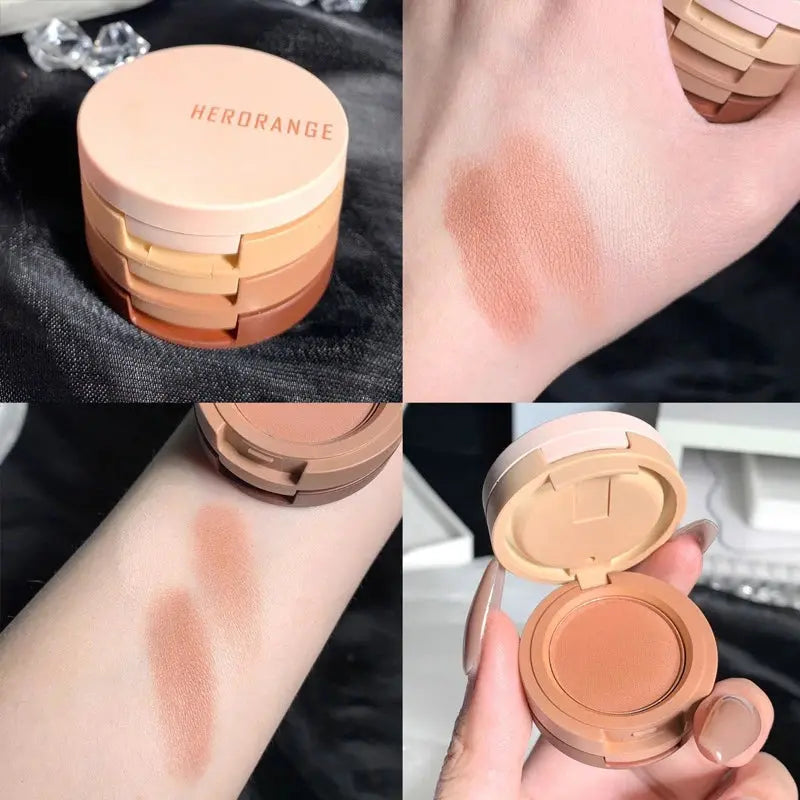 Tri-Color Eye Shadow, Matte Create Multi-Layered Eye Makeup High Class Cosmetics