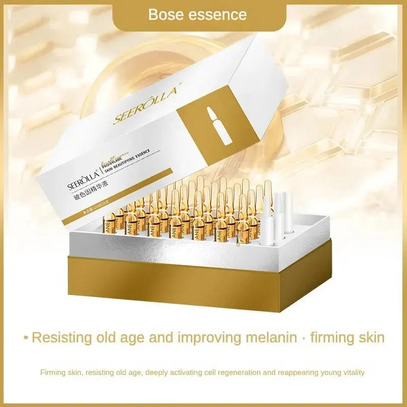 Hyaluronic Acid Peptide Whitening Serum Remove Dark Spots Melanin Brighten Shrink Pores  Moisturizing Fade Fine Lines High Class Cosmetics