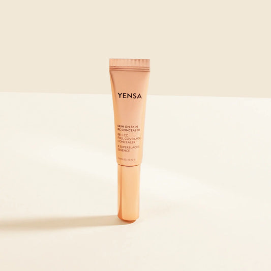 Skin On Skin BB + CC Full Coverage Hyaluronic Serum Concealer YENSA