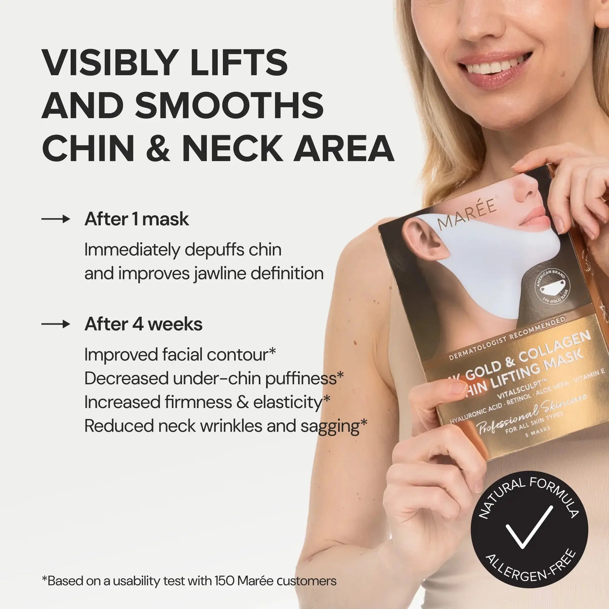 24K Gold V-Line Lifting Mask Maree