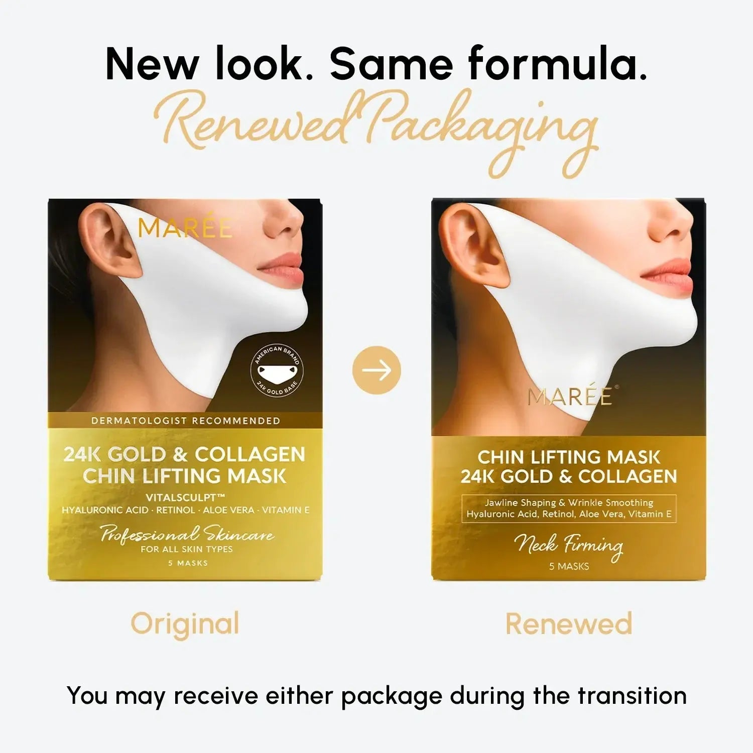 24K Gold V-Line Lifting Mask Maree